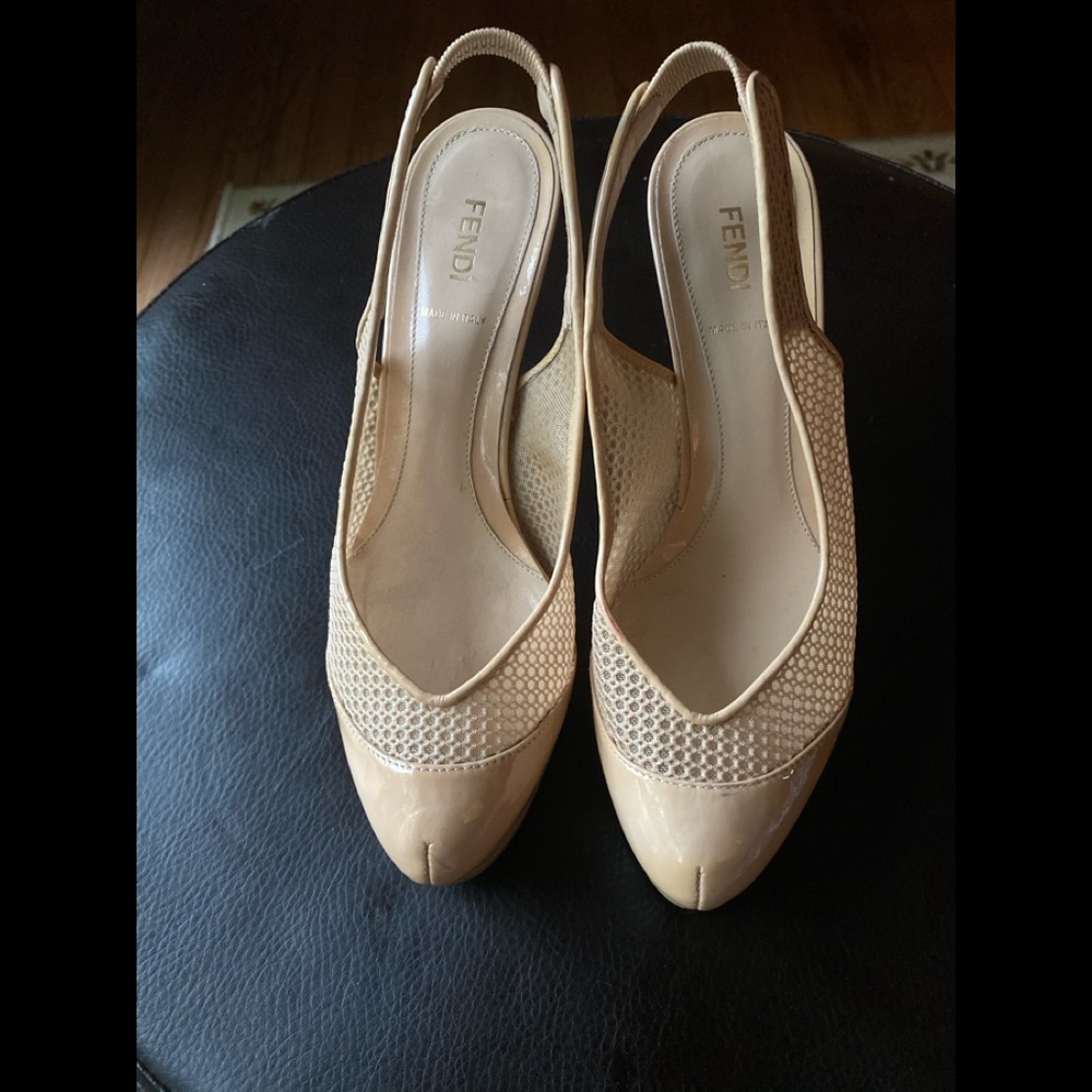 Fendi shoes Platforms Heels